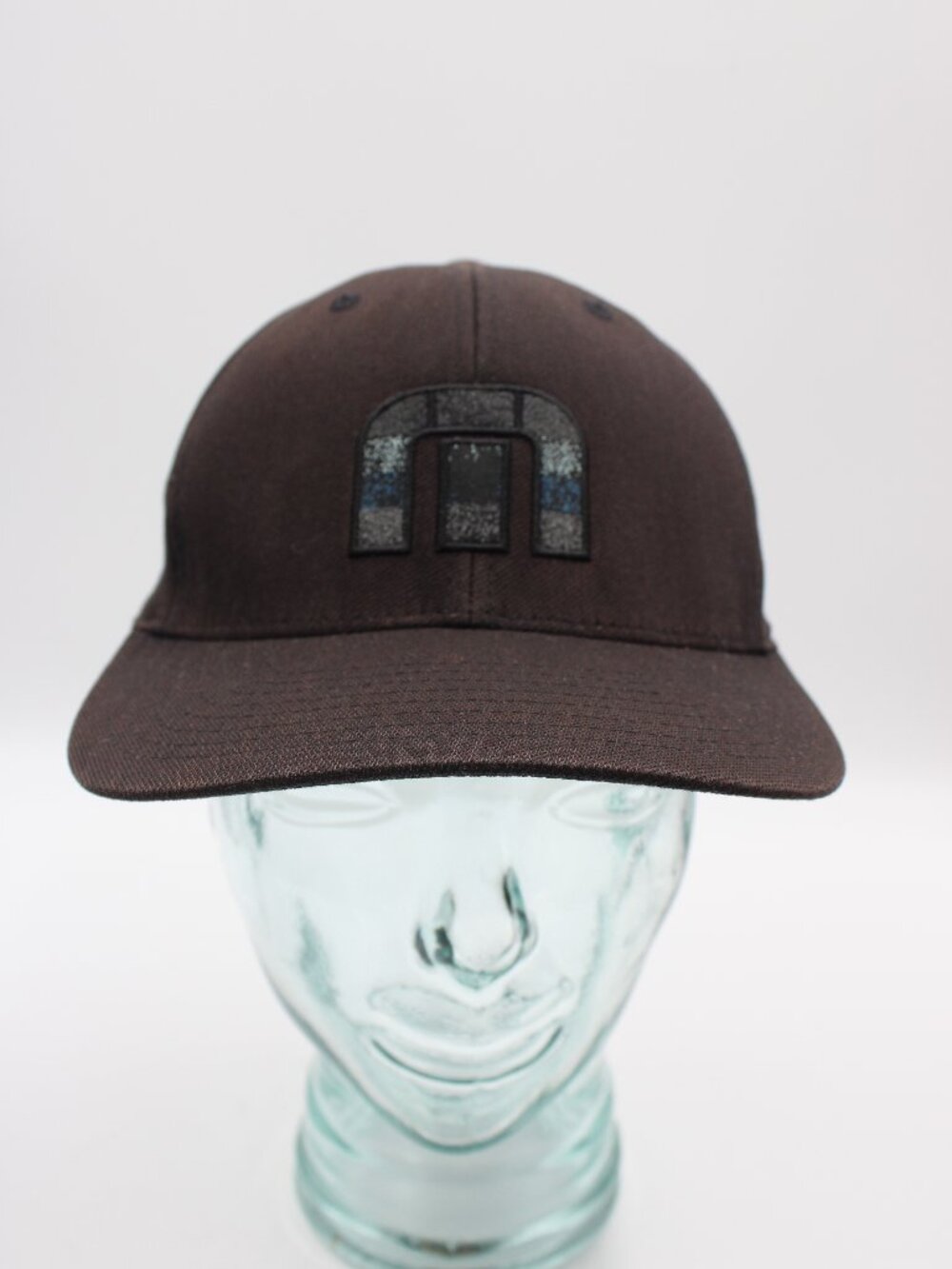 Flexfit Travis Matthew Bahamas Hat Fitted Size S/M Mens Black Baseball Cap